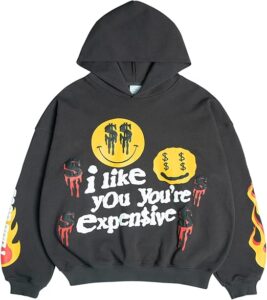 Unisex Oversized Vintage Graphic Printed Hooded Winter Hip Hop Casual Cotton Hoodies