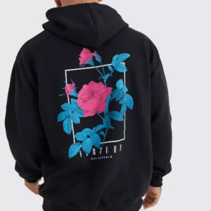 OVERSIZED VIRTUES GRAPHIC HOODIE