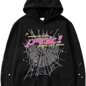 Unisex Hoodie Y2k Cobweb Spider Hoodie Graphic Sweatshirt Novelty Gift